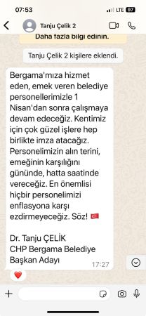 İşten çıkarma olmayacak dendi ama Bergama Belediyesinde 15 çalışanın görevine son verildi