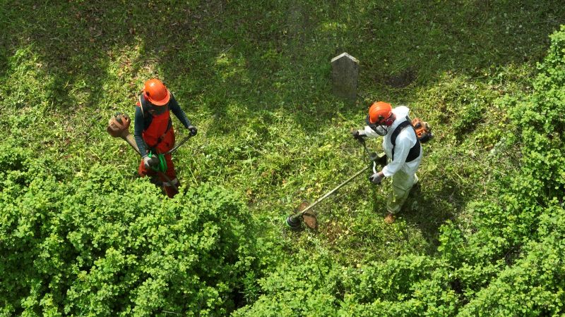 Büyükşehir mezarlıklarda bakım ve temizlik çalışmaları başlattı