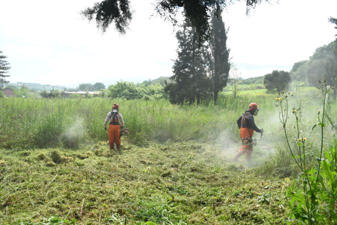 Büyükşehir mezarlıklarda bakım ve temizlik çalışmaları başlattı