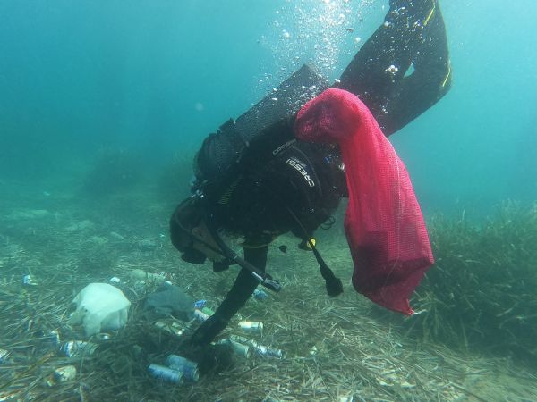 Bodrum'da deniz dibi temizliği geleneksel hale geldi.. Deniz Dibi Temizliği 10’uncu Yılında