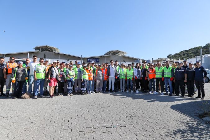 Bodrum Belediyesi'nden temizlik seferberliği.. 27 ton atık toplandı