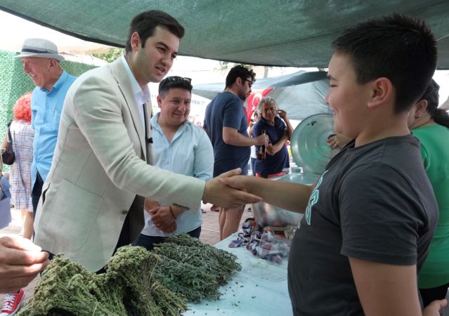 Zeytin Çiçeği Festivali Renkli Görüntülerle Başladı