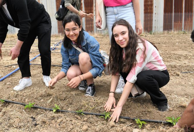 Bornova'da Tarım eğitiminde seferberlik