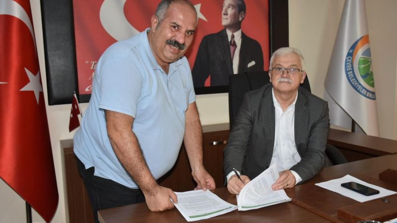 Ege ve Marmara Çevreci Birliği Başkanı Deveciler'e ilk ziyaret Mehmet Ertaş’tan