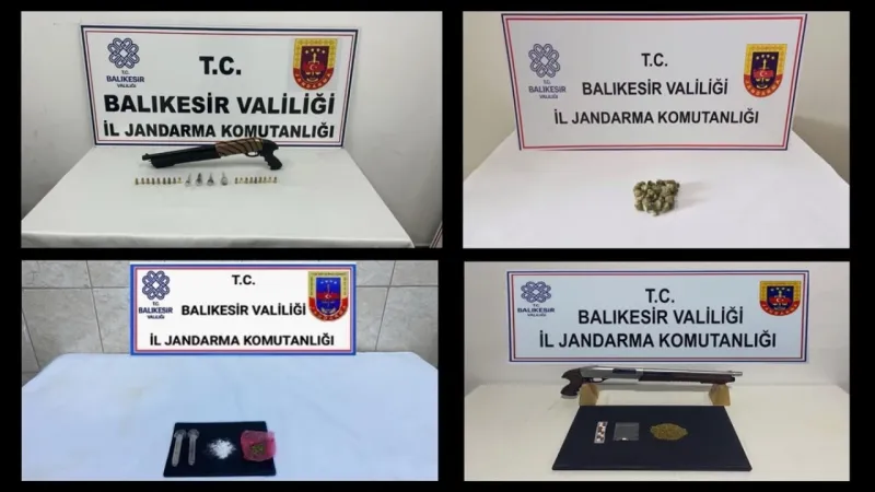 Balıkesir'de torbacılara büyük darbe.. Ayvalık, Burhaniye, Edremit, Marmara 7 gözaltı!