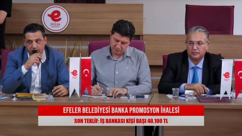 Efeler Belediyesi’nden dudak uçuklatan promosyon