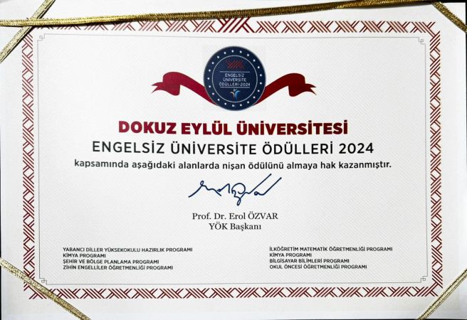 Dokuz Eylül engelleri aştı, Türkiye 2'ncisi oldu