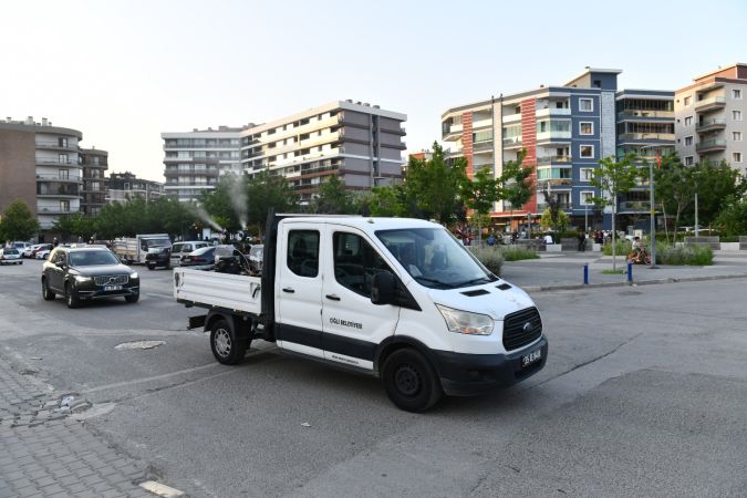 Çiğli’de haşere alarmı, ilaçlama iki katına çıkarıldı