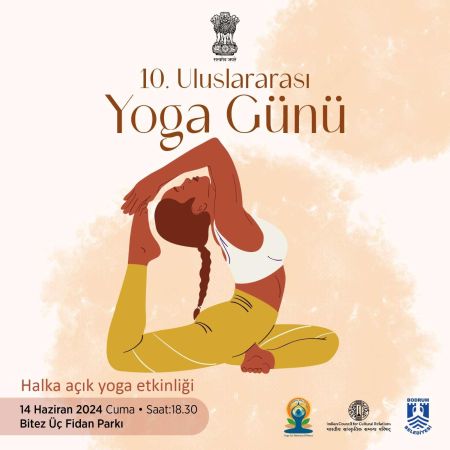 Bodrum'da 10. Uluslararası Yoga Günü