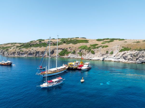 Bodrum'da Blue Exile Art Project Sualtı Parkı açıldı