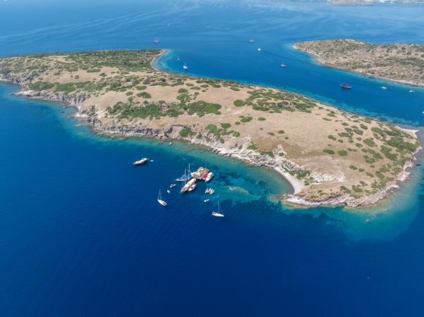 Bodrum'da Blue Exile Art Project Sualtı Parkı açıldı