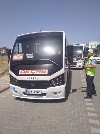 Balıkesir'in toplu taşıma araçlarında klima denetimi