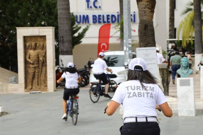 Bodrum Belediyesi Turizm Zabıtaları görev başında