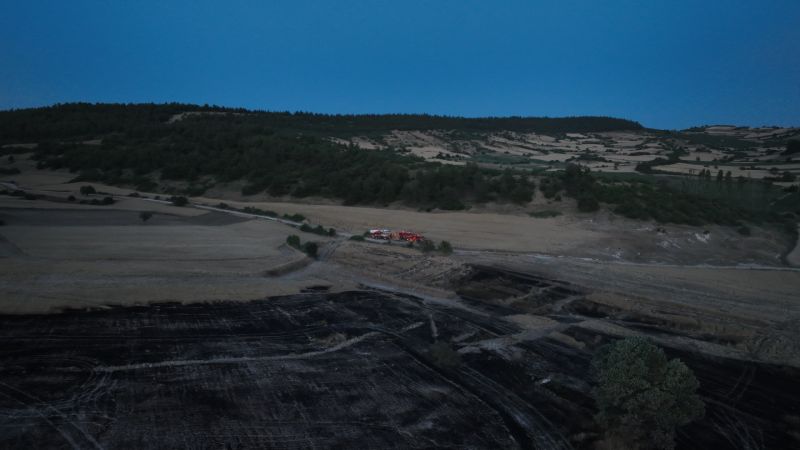 Balıkesir İtfaiyesi yangına hızlıca müdahale etti