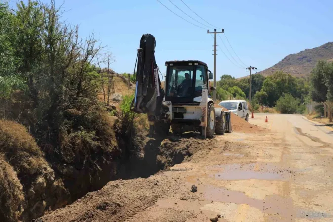 Başkan Aras talimat verdi.. Büyükşehir, Bodrum’un içme suyu hatlarını değiştiriyor