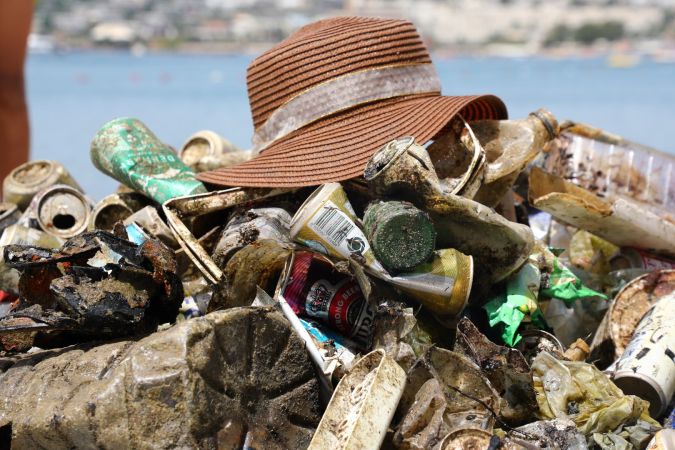 Bodrum Gümbet’te deniz dibi temizliği