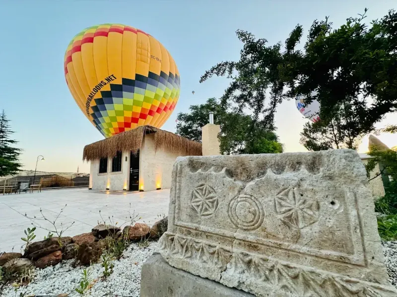 Kapadokya’da küresel ısınmayı dert edinen bir otel 