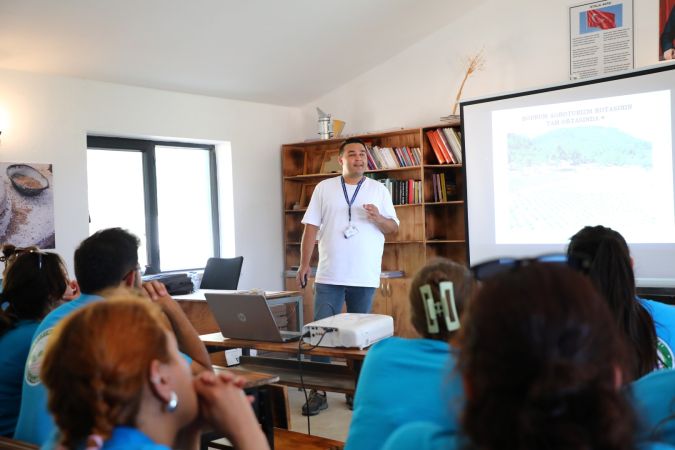 Bodrum Gençlik ve Tarım Kampı'nın birinci dönemi tamamlandı