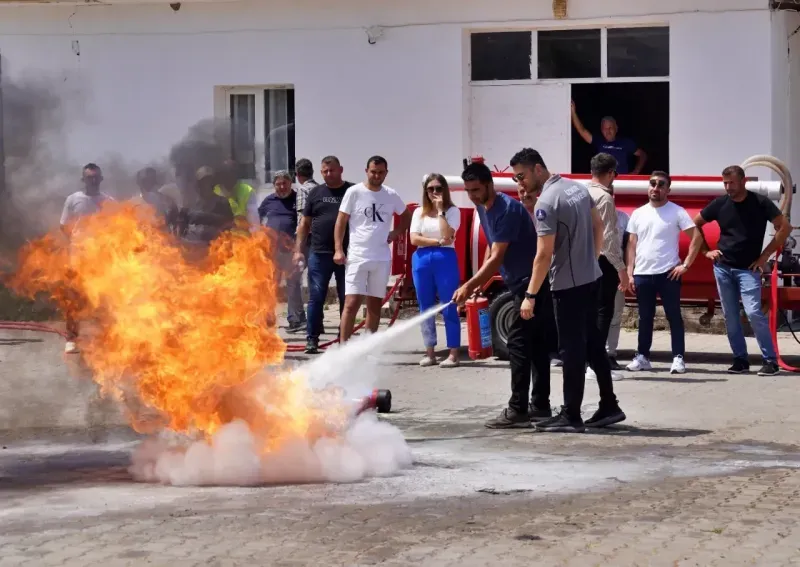 İzmir’in köyleri itfaiye üssü oluyor