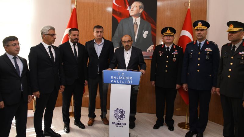 Balıkesir İl Protokolünden 15 Temmuz'da Balıkesir Şehitliği ziyareti