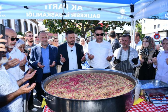 AK Parti Aşure Hayrına yoğun ilgi