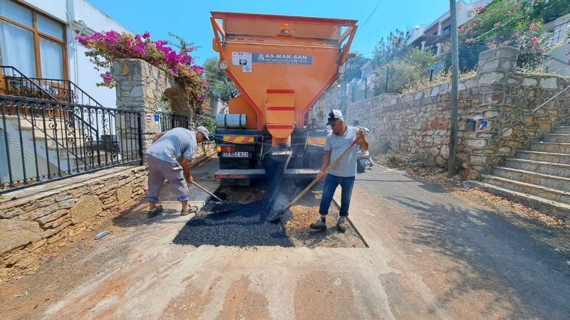 Bodrum'un Fen İşleri tıkır tıkır işliyor