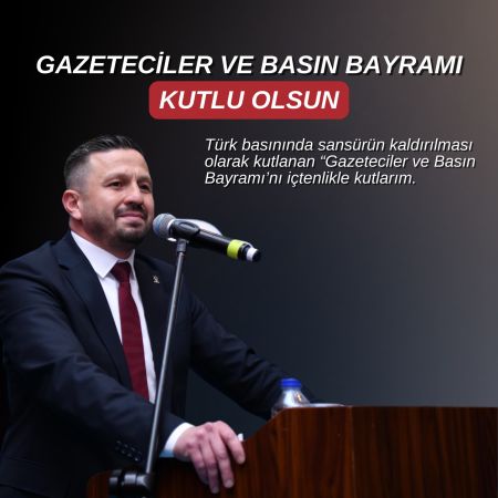 Başkan Aydemir 24 Temmuz'da gazetecilere seslendi