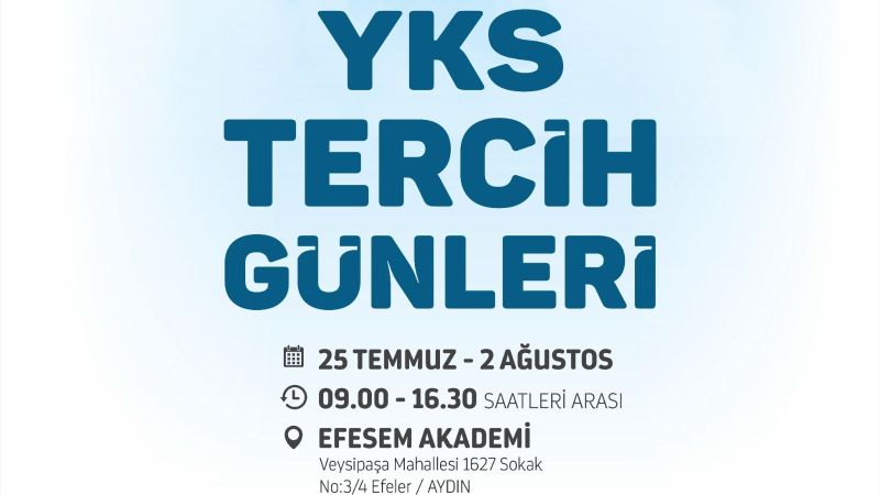 EFESEM üniversite yolunda öğrencilere rehber oluyor