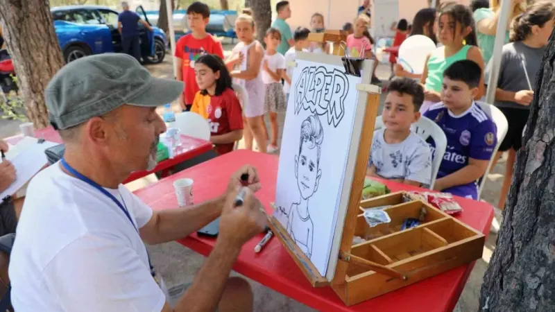 Büyükşehir Mizah ve Karikatür Şenliği’ni çocuklarla buluşturdu