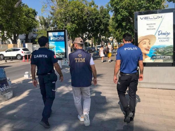 Bodrum'da Polis ve Zabıta Ekiplerinden ortak uygulama