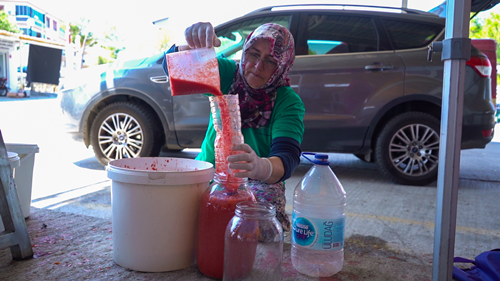 Ayvalık’ta salça zamanı