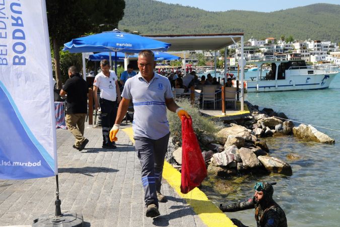 Güvercinlik’te denizden çıkanlar şaşırttı