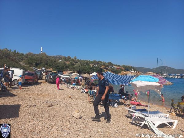 Bodrum Zabıtasından yangına yönelik önlemler