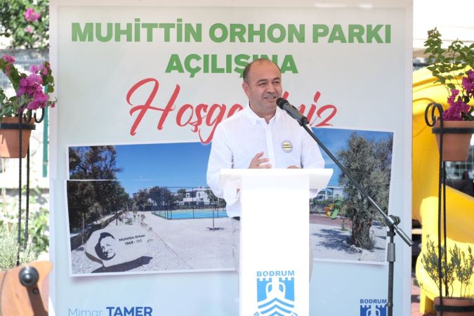 Muhittin Orhon'un adı Bodrum'da yaşatılacak