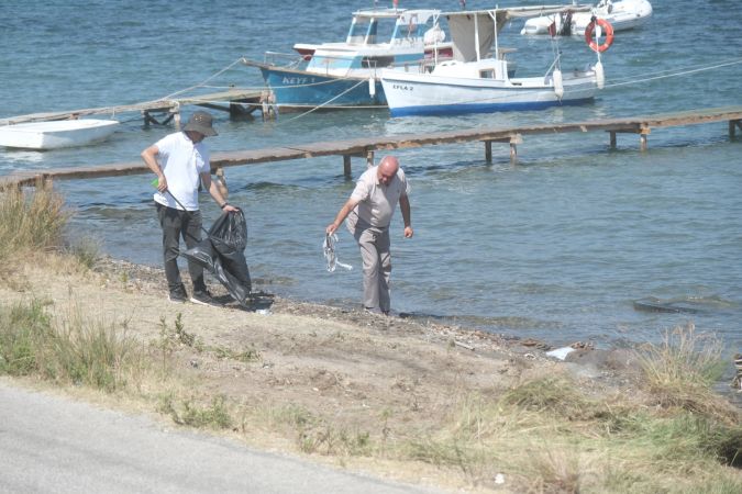 Bodrum, temizlik seferberliğini sürdürüyor