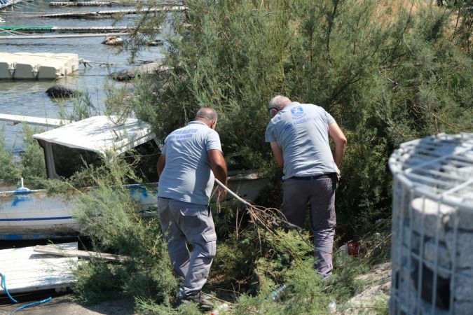 Bodrum, temizlik seferberliğini sürdürüyor