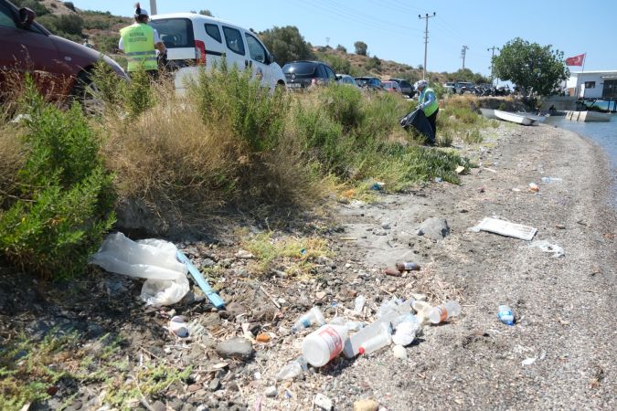 Bodrum, temizlik seferberliğini sürdürüyor