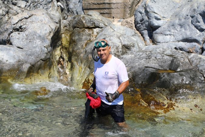 Bodrum'da “Denize En Çok Mavi Yakışır” etkinliğinin son etabı tamamlandı