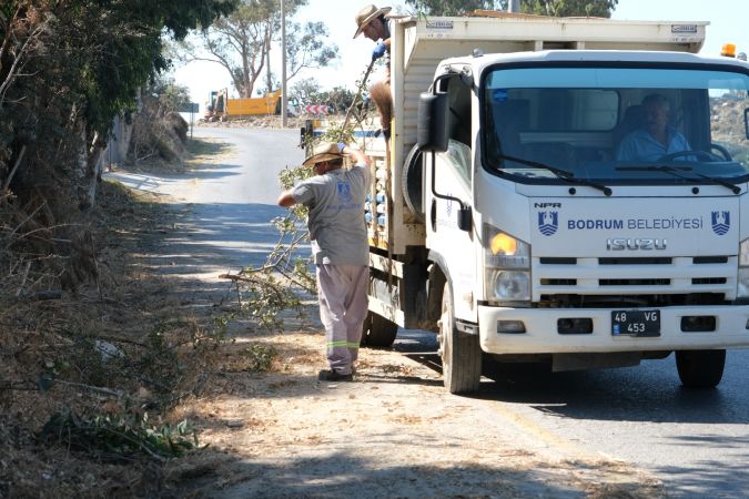 Bodrum Gümüşlük’te Temizlik Seferberliği