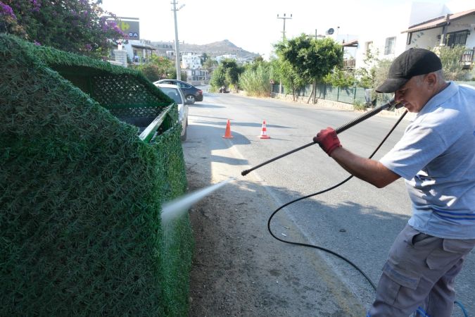 Bodrum Gümüşlük’te Temizlik Seferberliği