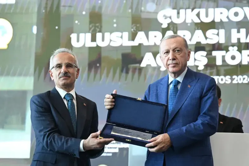 Cumhurbaşkanı Erdoğan Çukurova Uluslararası Havalimanı’nı hizmete açtı