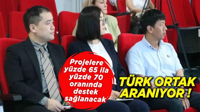 Türk ortak aranıyor..Projelere yüzde 65 ila yüzde 70 oranında destek sağlanacak..