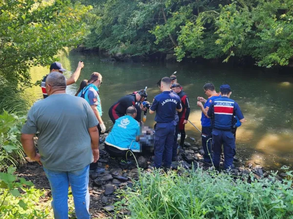 Gönen Çayı'nda kaybolmuştu.. Üzücü haberi tez geldi..