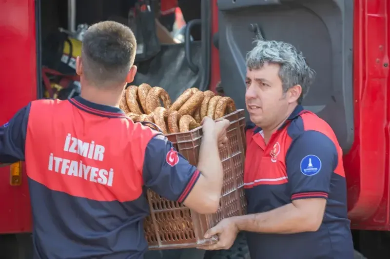 Başkan Tugay yangının etkilediği bölgelerde incelemelerde bulundu