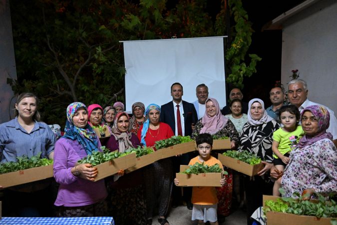 Kışlık sebzeler belediyeden