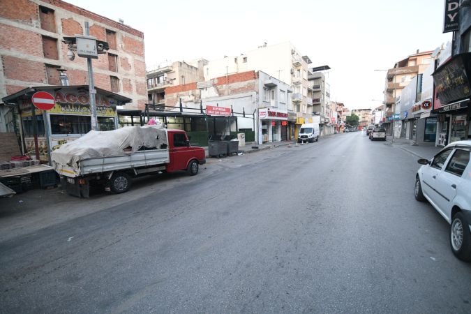 Kaldırım işgaline karakol önlemi