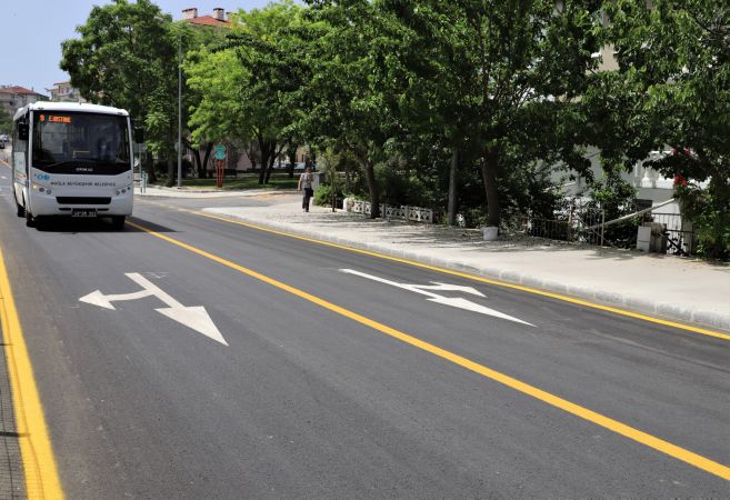 Büyükşehir ekipleri 10 bin 109 km çizgi çalışması yaptı