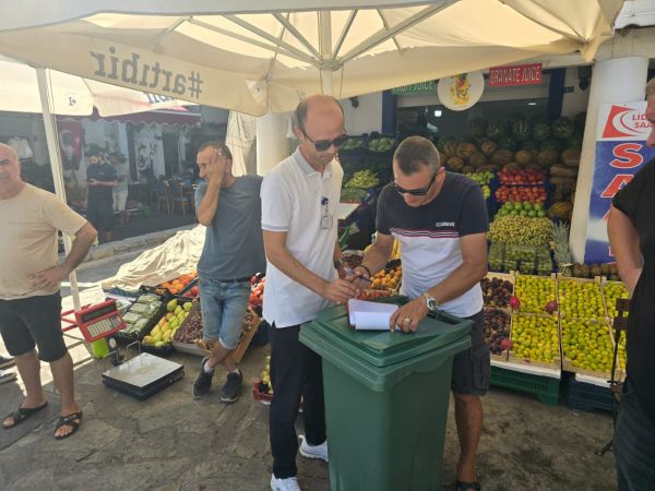 Bodrum Belediyesi'nden çöp saati uygulaması