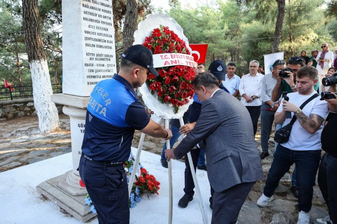 Başkan Yetişkin Gözpınar Şehitlerini andı