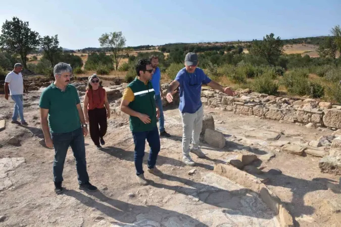 Reşitköy Barajı’ndaki antik kent kurtarma çalışmaları devam ediyor